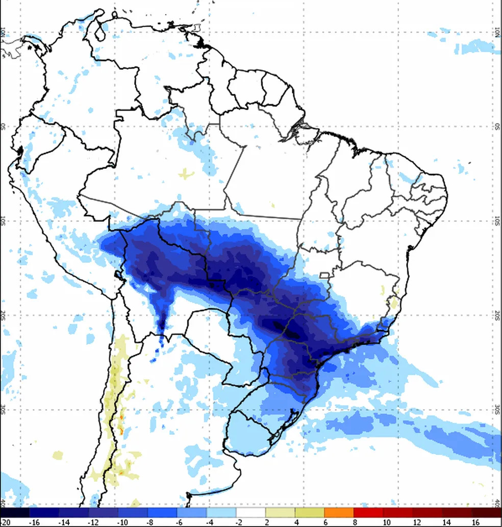 Ciclone Extratropical E Temporais Podem Atingir Ms E Outros Estados