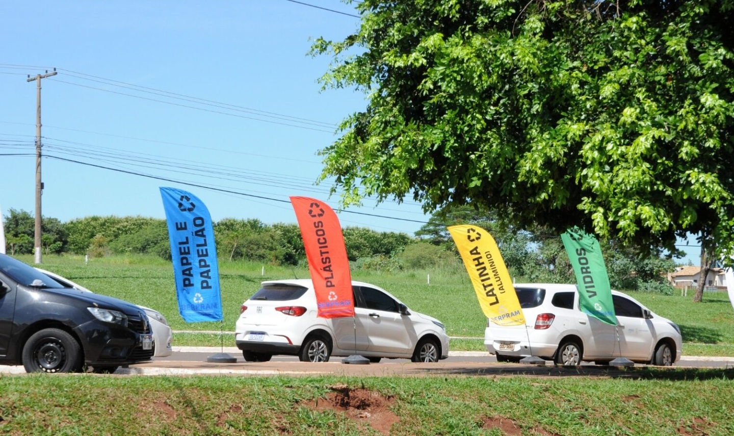 foco na sustentabilidade Drive thru da Reciclagem vai até sábado