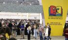 Filas marcam retorno da Bienal Internacional do Livro a São Paulo