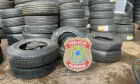 PF apreende quase 6 mil pneus em operação de combate a contrabando