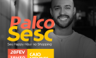 Caio Mendes encerra programação do Palco Sesc de fevereiro