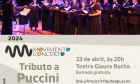 Movimento Concerto apresenta tributo a Puccini no Teatro Glauce Rocha
