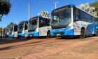 Viação Dourados coloca cinco novos ônibus para circular nesta segunda-feira