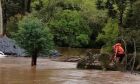 Santa Catarina segue com chuva e previsão de enchente e ventos fortes
