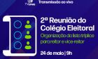 Colégio Eleitoral define lista tríplice para Reitoria 