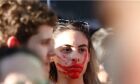 Avenida Paulista volta a ser palco de protesto contra PL do Aborto
