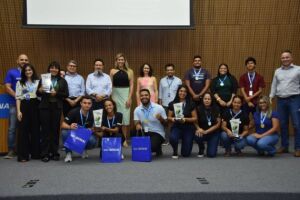 Equipe de Três Lagoas vence etapa estadual com projeto de plástico biodegradável