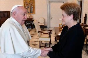 Papa Francisco recebe Dilma Rousseff
