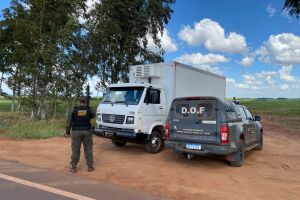 Caminhão objeto de crime no Rio Grande do Sul é recuperado pelo DOF