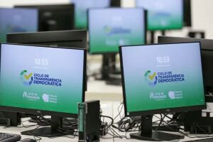 Eleições 2024: PF e UFMS fazem teste em urnas eletrônicas