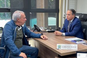Crise no futebol: Coronel David discute com Coronel Sidnei Barboza intervenção na FFMS