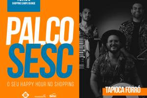 No clima das festas juninas, Palco Sesc recebe Tapioca Forró nesta quarta-feira
