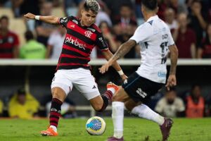 Com dois gols de Luiz Araújo, Flamengo bate o Grêmio no Maracanã