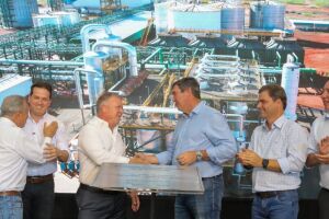 Com apoio do Governo, nova fábrica de etanol de milho é inaugurada em Maracaju
