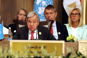 Guterres pede rápida implementação de acordo por cessar-fogo e libertação de reféns em Gaza