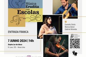 Projeto Música Erudita nas Escolas chega à sua sexta apresentação na Capital