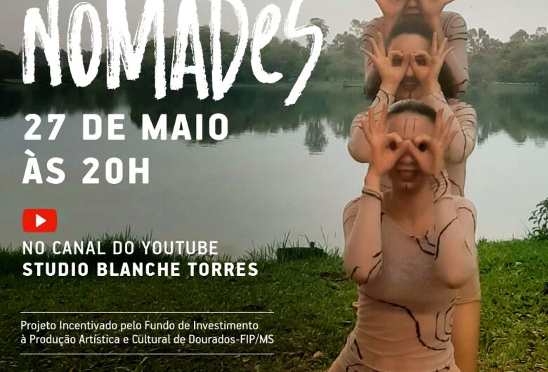 "Nômades" será apresentado dia 27 pela Cia Blanche Torres 