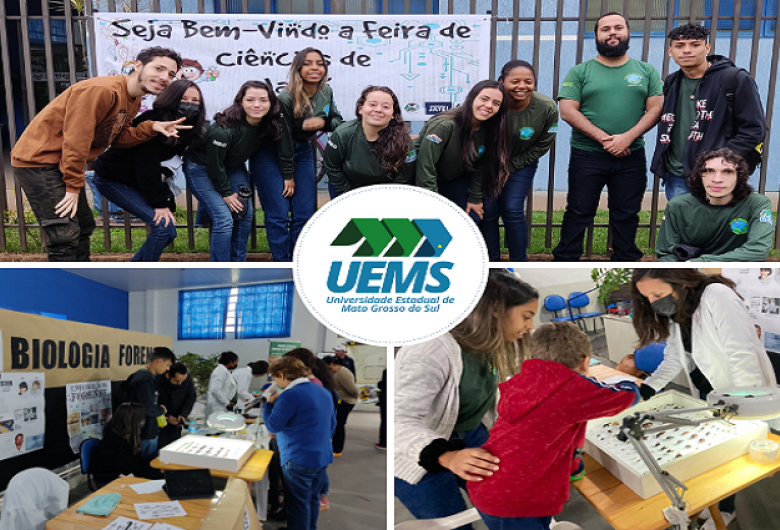 UEMS / Ivinhema: PET Verde Legal Group Students Participate in Science Fair