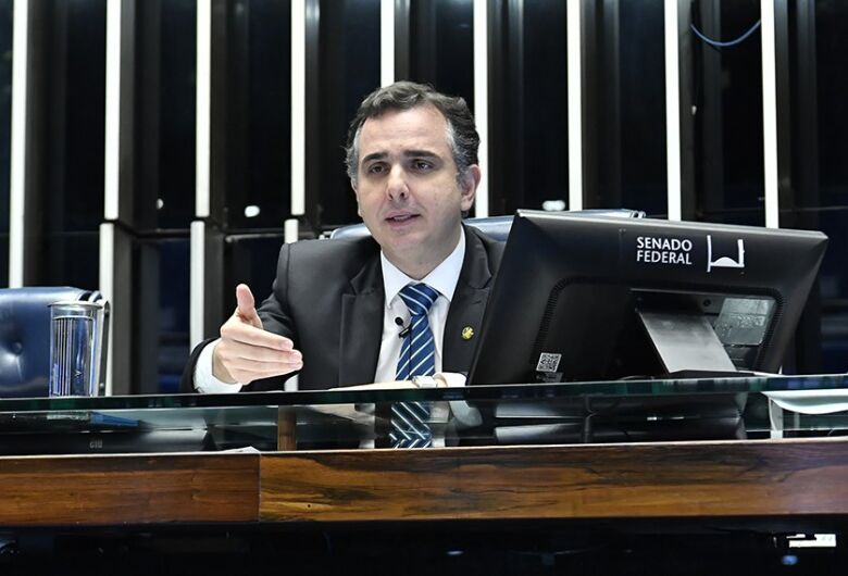 Pacheco defende reação do Senado contra crime organizado
