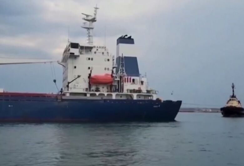 ONU elogia saída do primeiro navio da Ucrânia após acordo sobre grãos 