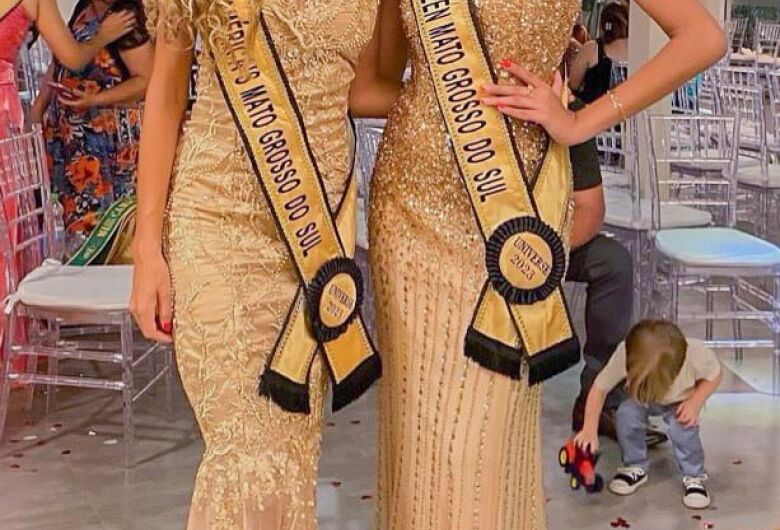 Representantes de São Gabriel do Oeste são coroadas no Miss Mato Grosso do Sul Universe 2023
