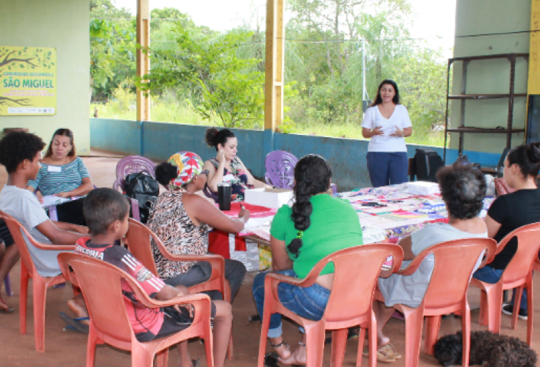 Curso de Turismo oferta capacitação na comunidade quilombola São Miguel em Maracaju
