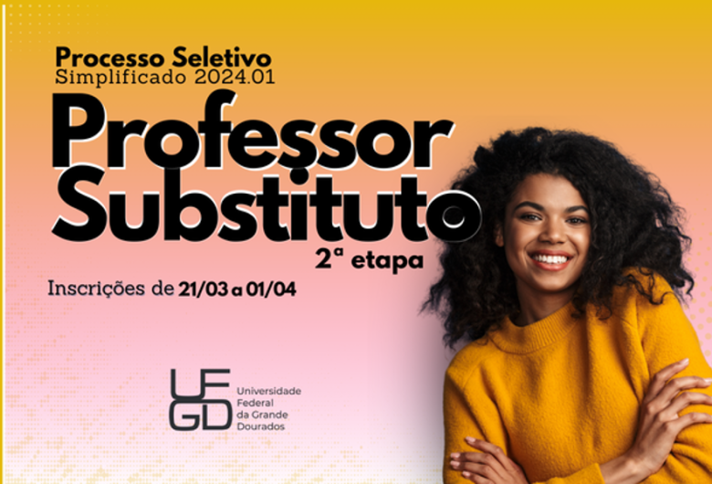 UFGD lança edital para nova etapa de seleção de professores substitutos