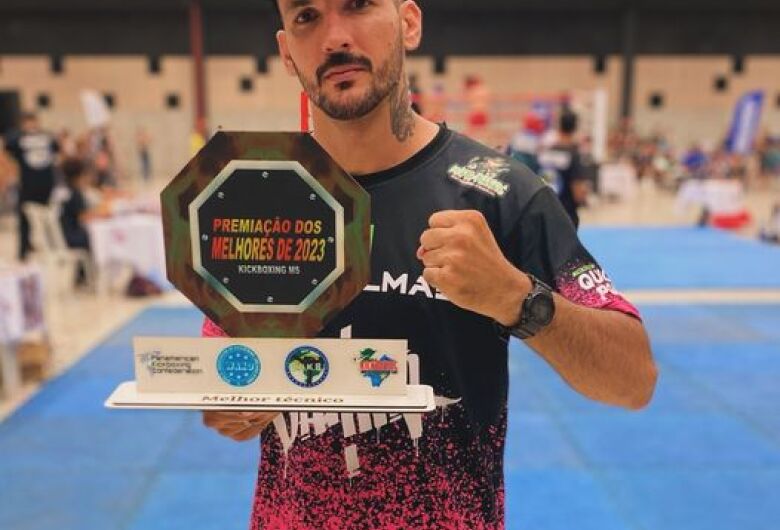 Luan Dalmasso, craque do Kickboxing, conquista quinto título de melhor técnico do Estado