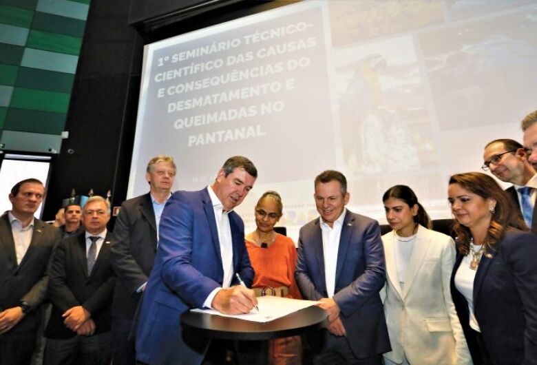 Para desenvolvimento sustentável do Pantanal, MS e MT formalizam cooperação com apoio do MMA