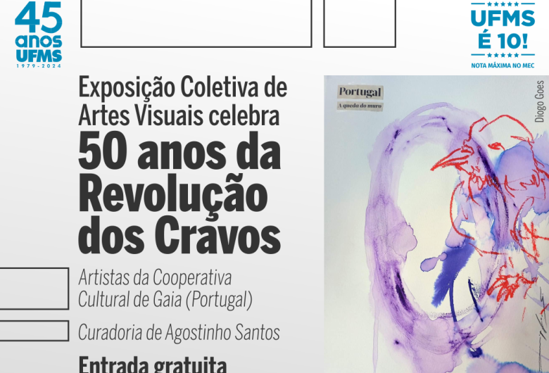 Galeria de Artes Visuais recebe exposição em celebração aos 50 anos da Revolução dos Cravos