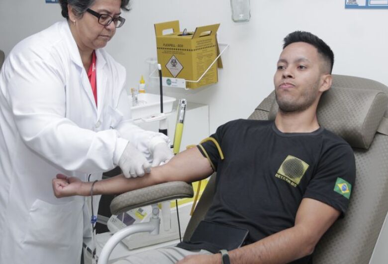 Detran-MS promove doação coletiva e alerta sobre a demanda por bolsa de sangue em acidentes