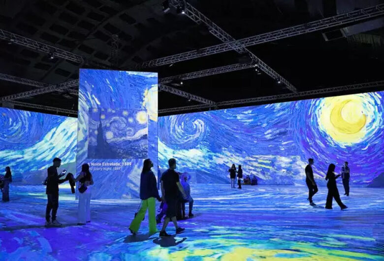 Exposição 'Van Gogh & Impressionistas': uma jornada imersiva na Arte e Tecnologia