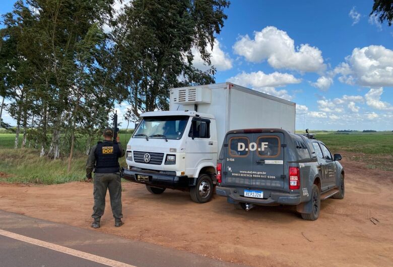 Caminhão objeto de crime no Rio Grande do Sul é recuperado pelo DOF 
