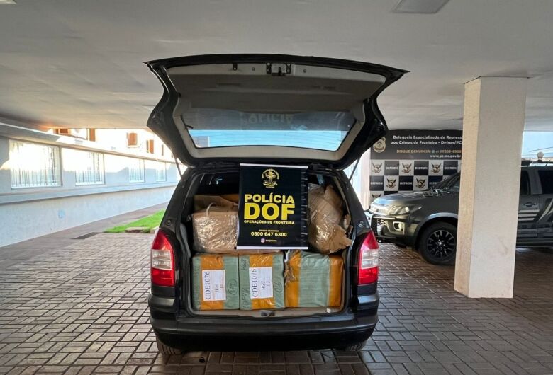 Veículo carregado com produtos ilegais avaliados em mais de 340 mil reais é apreendido pelo DOF