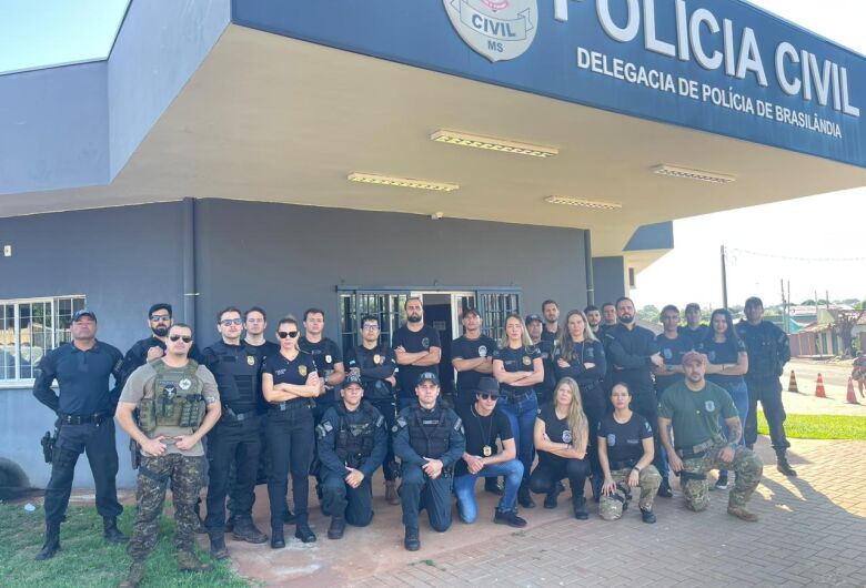 Polícia Civil realiza operação "Cidade Livre" contra tráfico de drogas e organização criminosa