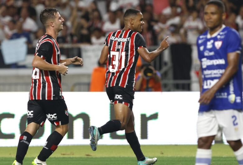 No jogo de ida, São Paulo vence Águia de Marabá pela Copa do Brasil