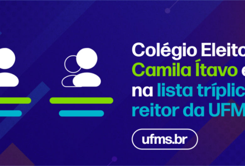 Colégio Eleitoral mantém Camila Ítavo para reitora com 82,3% dos votos 