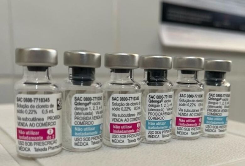 Secretaria de Saúde estende primeira dose da vacina contra dengue até 31 de julho
