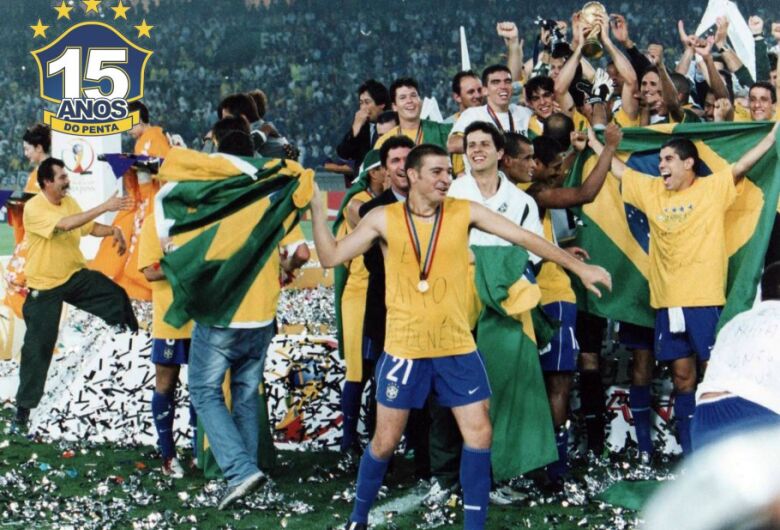 Seleção Brasileira celebra 22 anos da conquista do penta
