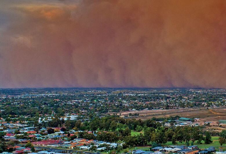 Tempestades de Areia e Poeira afetam 151 países