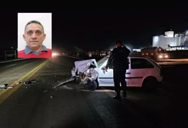 Sargento da PM morre em colisão entre carro e carreta na BR-060