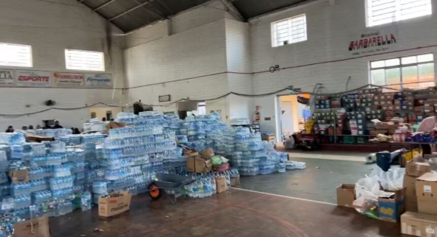 Caarapó envia 35 toneladas de donativos ao Rio Grande do Sul