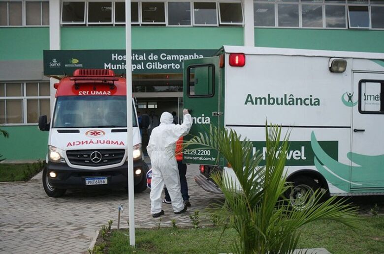 Hospitais de Manaus voltaram a entrar em colapso em razão da pandemia de covid-19: faltam leitos e falta oxigênio para os pacientes internados - Crédito: Nathalie Brasil/Semcom