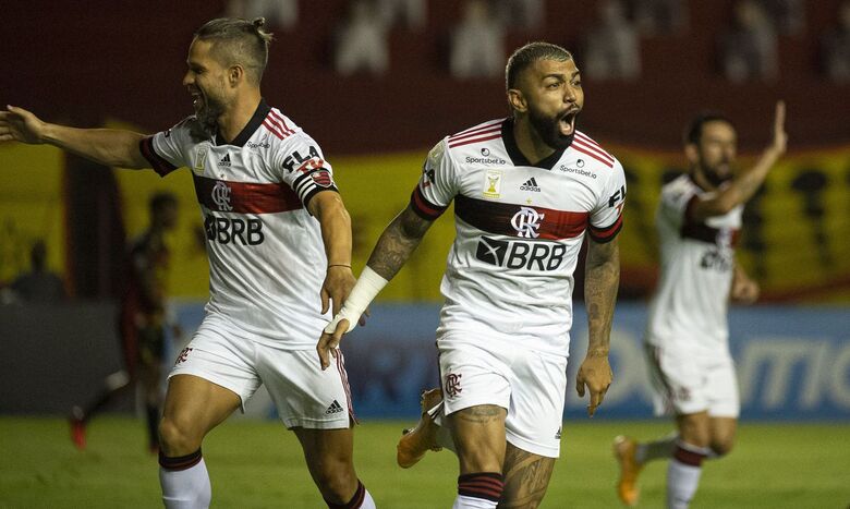 Flamengo brilha no primeiro tempo, bate Sport e segue na cola do Inter - Crédito: Alexandre Vidal/Flamengo