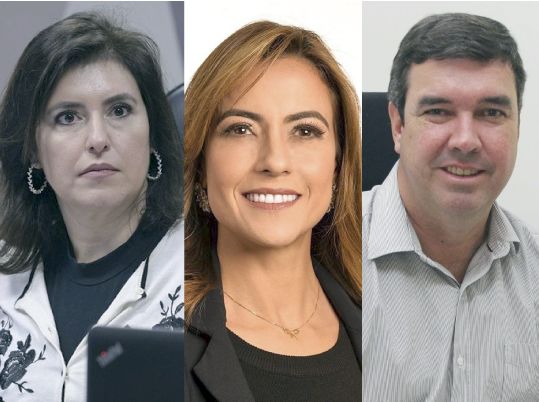 Simone, Soraya e Riedel polarizam disputa ao governo em 2022 - Crédito: Divulgação