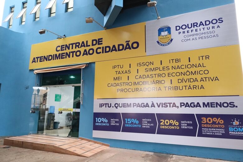 Central do Cidadão atenderá em horário especial para o IPTU 2021 - 
