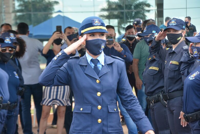 Uma mulher assume o comando da Guarda Municipal em Dourados pela primeira vez na história, u - 