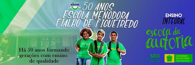 Escola Menodora Fialho de Figueiredo completa 50 anos com proposta inovadora de ensino - 