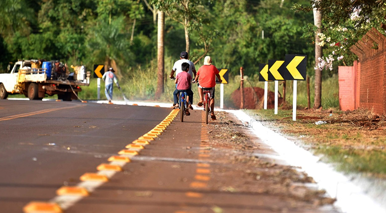 Estado conclui asfalto no acesso ao Hospital da Missão em Dourados - Crédito: Fotos: Marcos Ribeiro/Divulgação