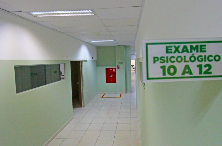 Exames médicos e psicológicos do Detran são realizados em nova sede no Pátio Central - Crédito: Foto: Saul Schramm
